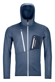 Ortovox Fleece Grid Hoody Funktionsjacke night blue (Herren)