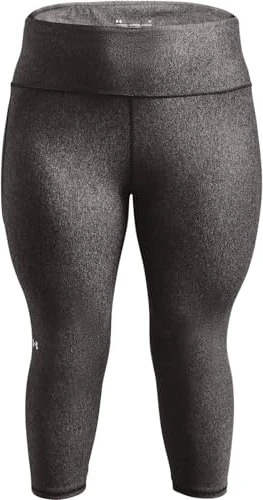 Under Armour HeatGear Armour No-Slip Hose 3/4 charcoal light heather/white (Damen)