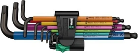 Wera 950 SPKL/9 SM N SB Multicolour Innensechskant Winkelschlüsselsatz, 9-tlg.