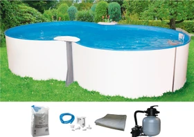 BWT Premium Stahlwandpool oval 500x120cm