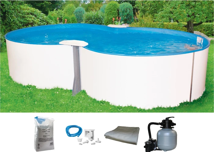 BWT Premium Stahlwandpool oval 500x120cm