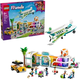 LEGO Friends - Heartlake City Flughafen mit Flugzeug
