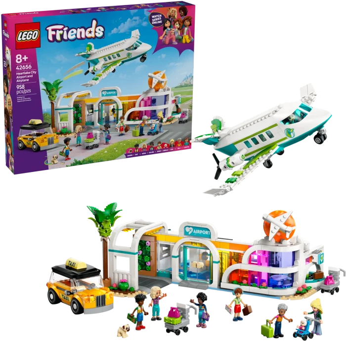 LEGO Friends - Heartlake City Flughafen mit Flugzeug