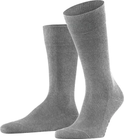 Falke Family Socken light greymel. (Herren)