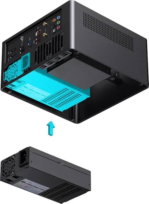Jonsbo N10, schwarz, Mini-ITX