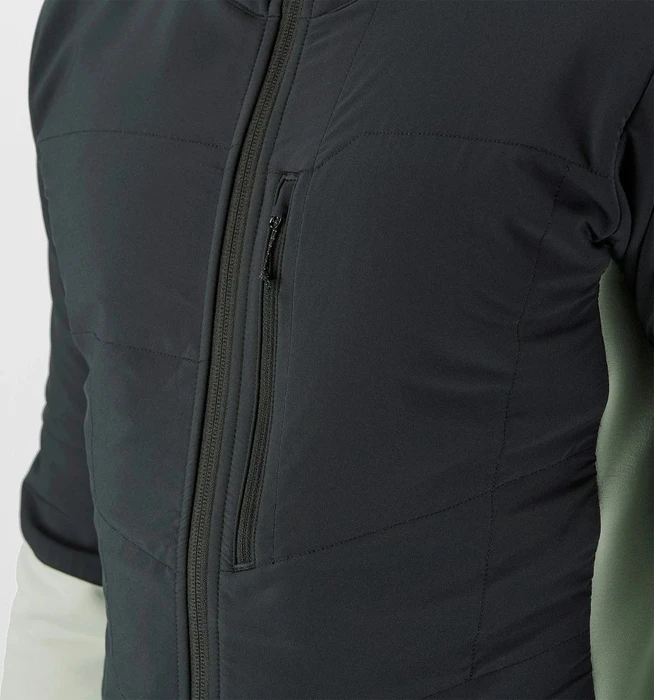 Salomon Outline Warm Hybrid Funktionsjacke black/wrought iron (Herren)