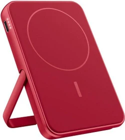 Fresh 'n Rebel Magnetic Wireless Powerbank 5000mAh berry red