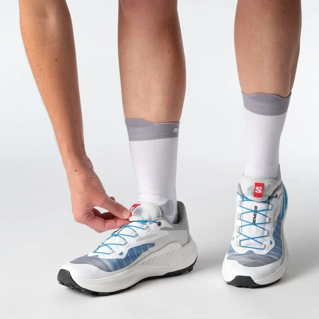 Salomon Genesis white/lunar rock/transcend blue (Damen)