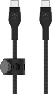 Belkin BoostCharge Pro Flex USB-C/USB-C Kabel 1.0m schwarz