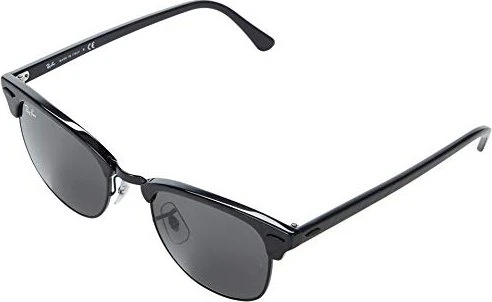 Ray-Ban RB3016 Clubmaster Marble 51mm wrinkled black/dark grey classic
