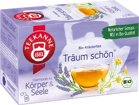 Teekanne Harmonie für Körper & Seele Träum schön Tee Beutel, 20 Stück