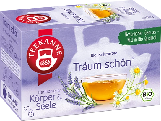 Teekanne Harmonie für Körper & Seele Träum schön Tee Beutel, 20 Stück