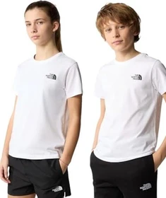 The North Face Simple Dome T-Shirt kurzarm tnf white (Junior)