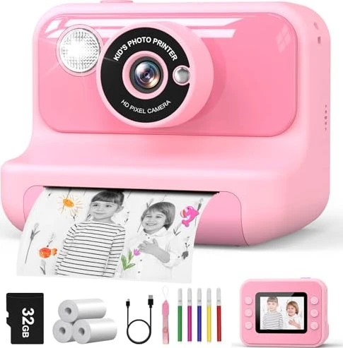 Hangrui Kids Camera Instant Print (Verschiedene Farben)