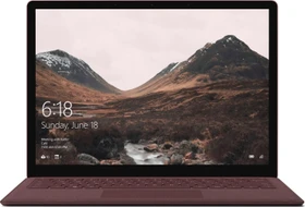 Microsoft Surface Laptop, Bordeaux Rot, Core i7-7660U, 8GB RAM, 256GB SSD, DE, Business