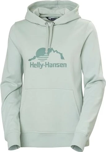 Helly Hansen Nord Graphic Hoodie green mist (Damen)