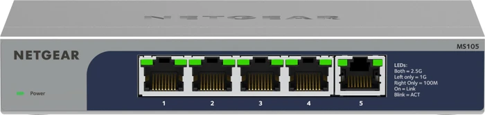 Netgear MS100 Desktop 2.5G Switch, 5x RJ-45