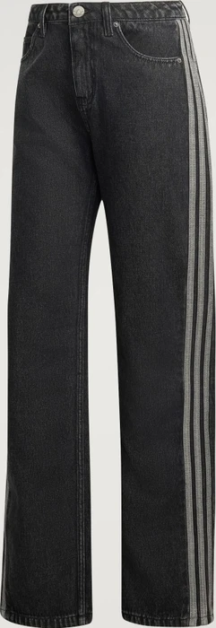 adidas Firebird Jeans true black denim (Damen) (KQ6488)