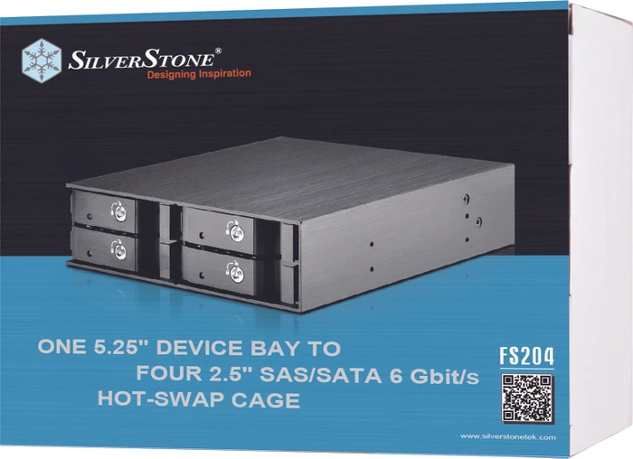 SilverStone Front Panel Storage FS204