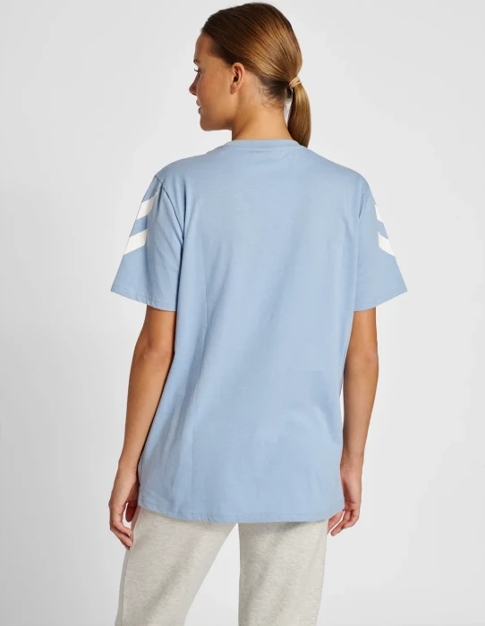 hummel Legacy Chevron T-Shirt kurzarm ashley blue