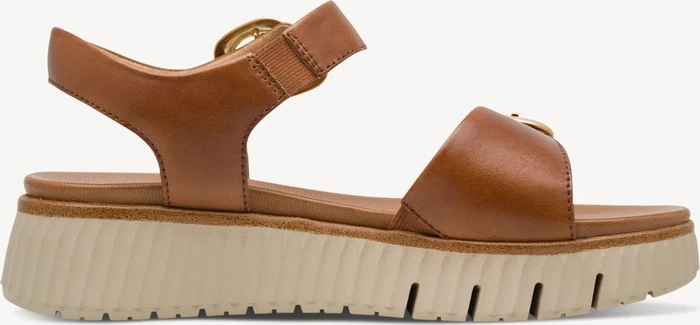 Tamaris Comfort Wide Fit cognac nappa (Damen)