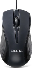 Dicota Kabelgebundene Maus schwarz, USB (D32011)