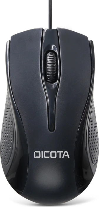 Dicota Kabelgebundene Maus schwarz, USB
