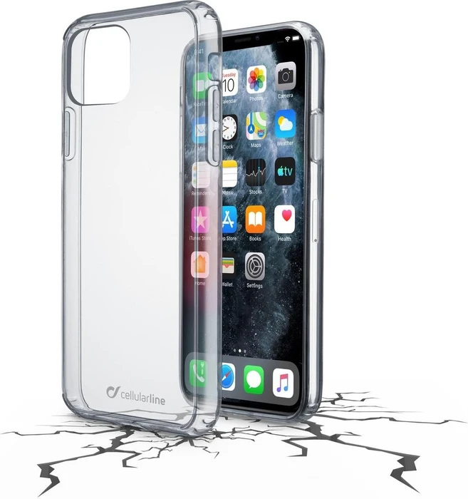Cellularline Clear Duo für Apple iPhone 11 Pro transparent