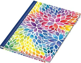 RNK-Verlag Notizbuch, A4, glatt, Hardcover, Aquarell, 96 Blatt