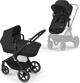 Cybex Eos Lux 2in1 Black Frame moon black