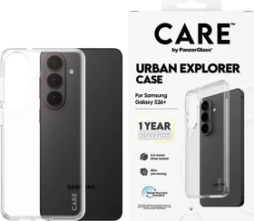 PanzerGlass Care Urban Explorer Case transparent für Samsung Galaxy S26+