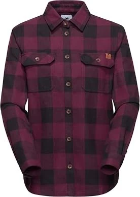 Mammut Tamaro Hemd langarm vin/black (Damen)