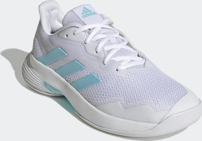 adidas CourtJam Control cloud white/bliss blue