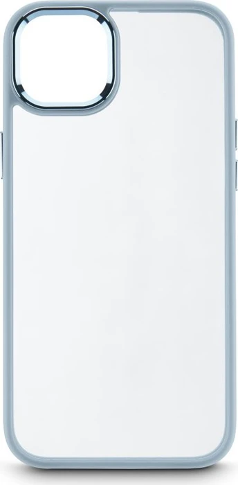 Hama Handyhülle Cam Protect für Apple iPhone 15 transparent\/blau