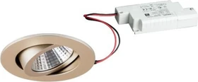 Brumberg SEVEN-R LED Einbauleuchte 3000K rund champagner matt