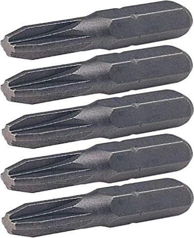 KS Tools Classic Pozidriv Bit 1/4", PZ2x25mm, 5 Stück