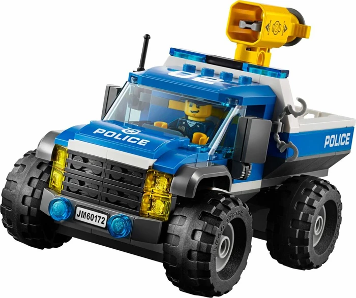 LEGO City Gebirgspolizei - Verfolgungsjagd auf Schotterpisten