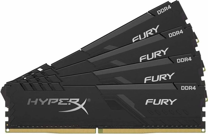 Kingston FURY schwarz UDIMM 64GB Kit, DDR4-2666, CL16-18-18, 2RX8