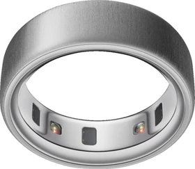 Oura Ring 4 Größe 11 brushed silver