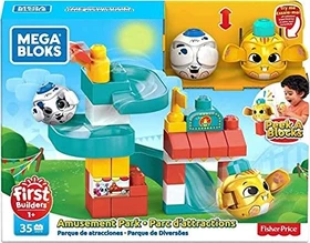 Mattel Mega Bloks Fisher-Price First Builders Guck-Guck Vergnügungspark