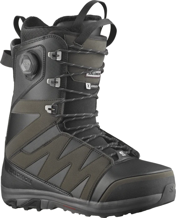 Salomon X Approach Lace SJ BOA Softboot schwarz (Herren) (Modell 2024/2025)