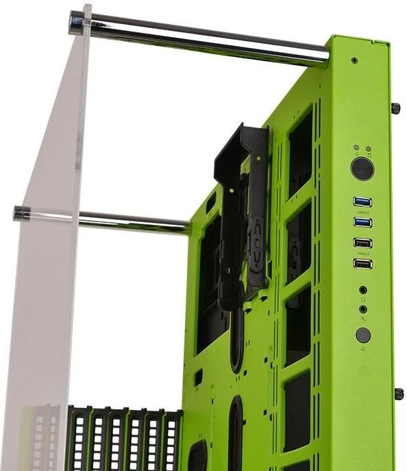 Thermaltake Core P5 grün, Acrylfenster