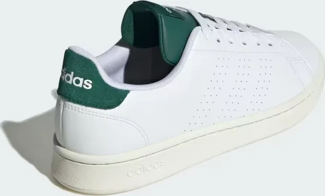 adidas Advantage cloud white/collegiate green (Herren)