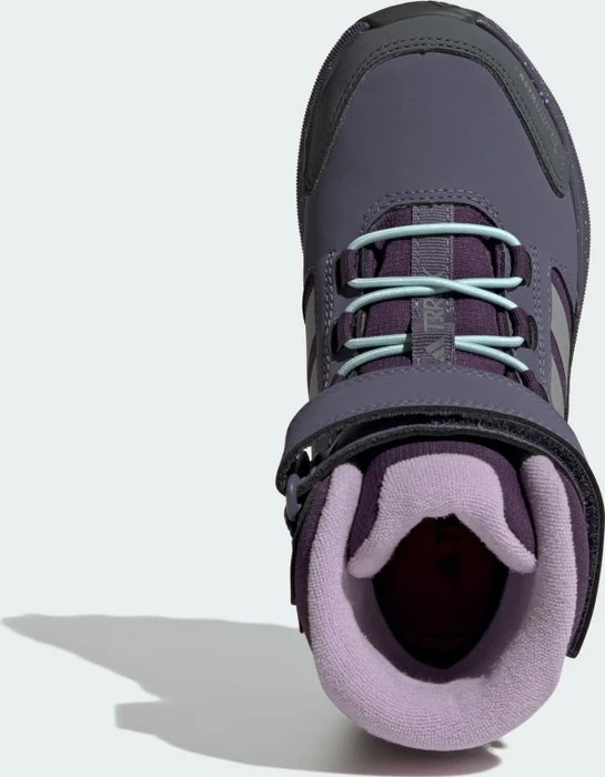 adidas Terrex Trailmaker High Climawarm+ aurora plum/matte silver/semi flash aqua (Junior)