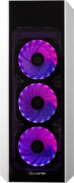 Chieftec Gamer GL-03B Scorpion 3 RGB, weiß, Glasfenster