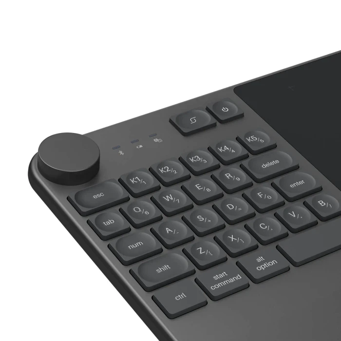 Huion Inspiroy Keydial KD200, Metal Grey