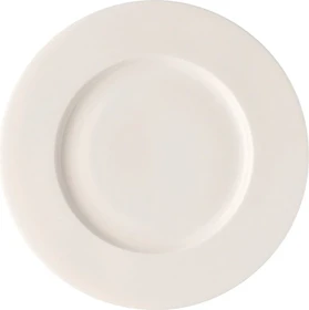 Rosenthal Brillance Bone China Weiss Frühstücksteller mit Fahne 19cm