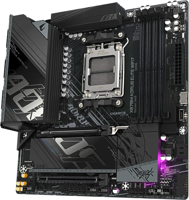 GIGABYTE X870M AORUS Elite WIFI7 (AMD AM5)