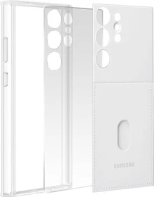 Samsung Frame Case für Galaxy S23 Ultra weiß