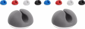 DeLOCK Kabelhalter Mini Set, farbig sortiert, 10 Stück